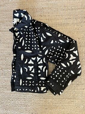 saltwater LUXE Black & White Jayme Jacket